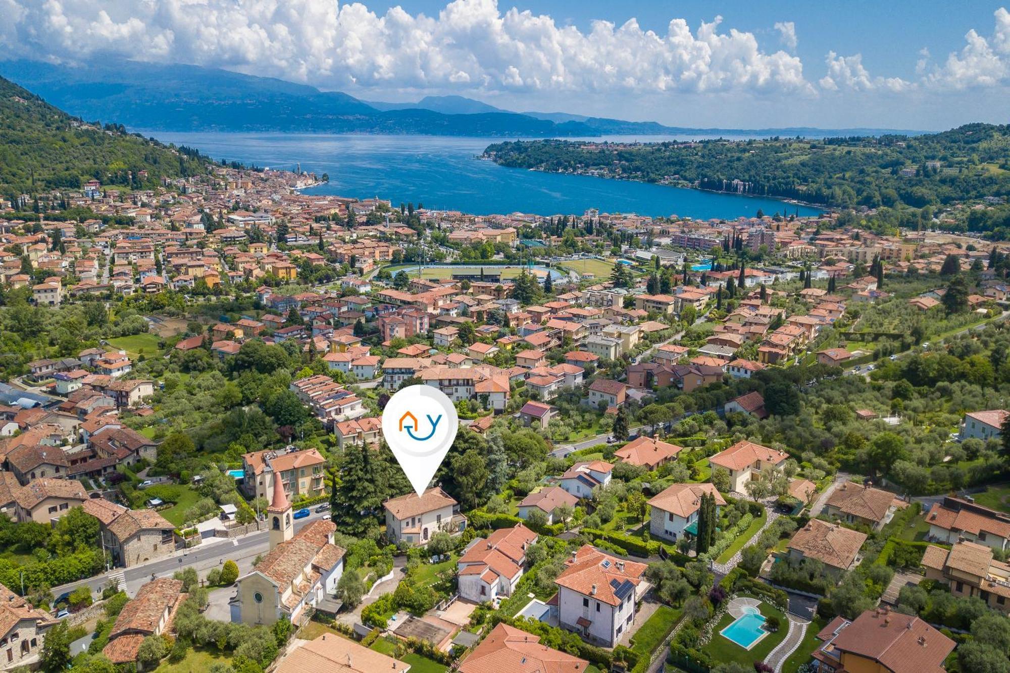 Villa Alberti Salò Esterno foto